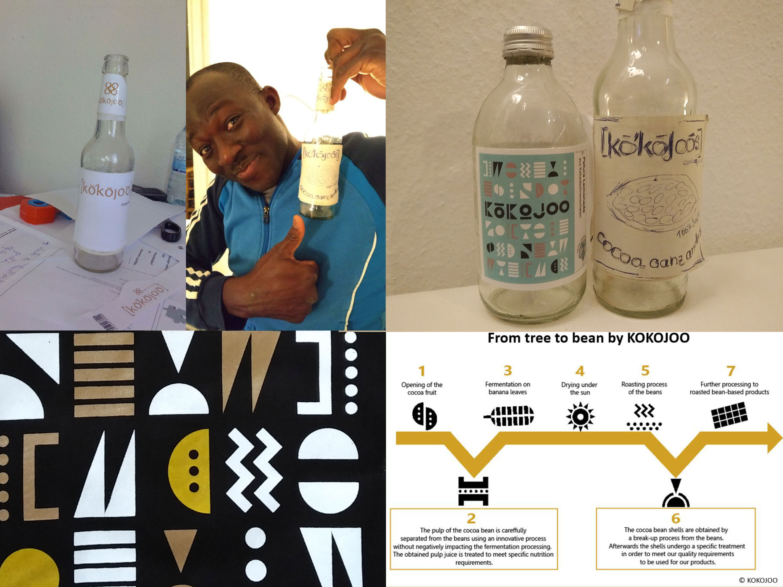 Afrikanische Innovation in Europa Erste Designentwürfe von KOKOJOO